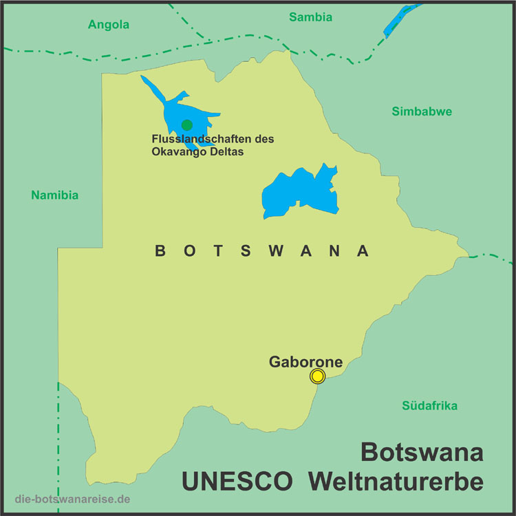 UNESCO Weltnaturerbe in Botswana